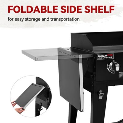 Image showing 5 th Royal Gourmet 6-Burner Large Cooking Capacity Propane Grill and Griddle 2 in 1, 78,000 BTU Output