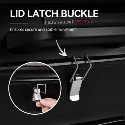 Image showing 6 th Royal Gourmet Portable Tabletop Gas Grill, 12,000 BTU Output for Outdoor Camping, Foldable Legs, Piezo Ignition