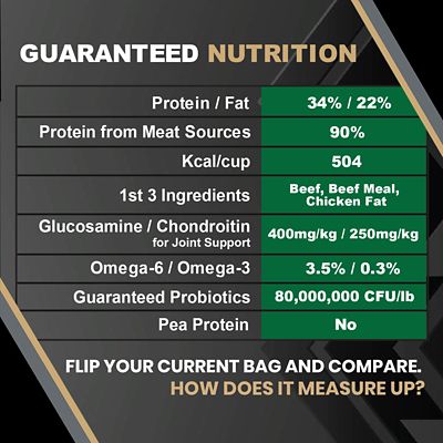 Image showing 9 th Victor Bully Fuel High-Protein Beef and Chicken Dry Dog Food