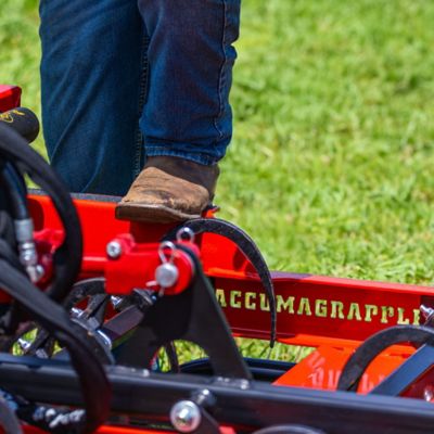 Image showing  10 Bale Accumagrapple with Universal Skid Steer Mounting