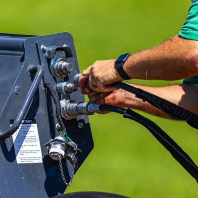 Image showing  10 Bale Accumagrapple with Universal Skid Steer Mounting