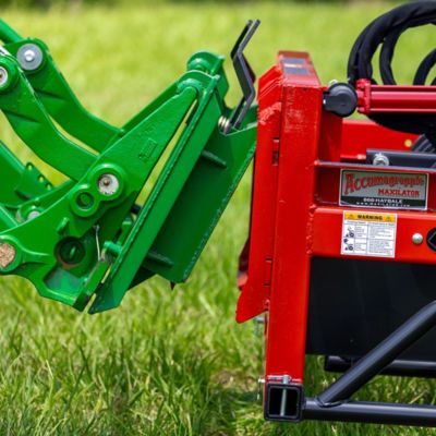 Image showing 5 th Maxilator 10 Bale Accumagrapple with Universal Skid Steer Mounting