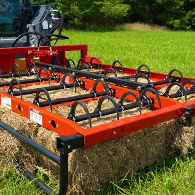 Image showing 6 th Maxilator 10 Bale Accumagrapple with Universal Skid Steer Mounting