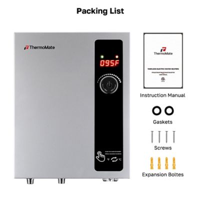 Image showing  18kW 240V Electric Tankless Water Heater, Reliable Hot Water for Home, Shop, Cabins