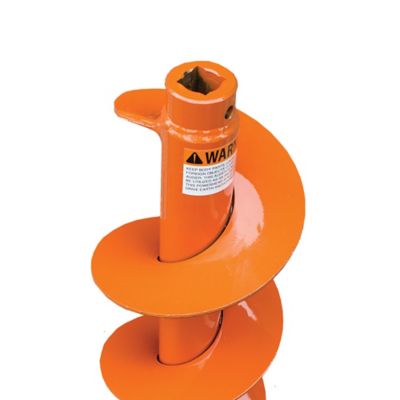 Brave Earth Auger Bit, 4 x 36in., 7/8 in. Square