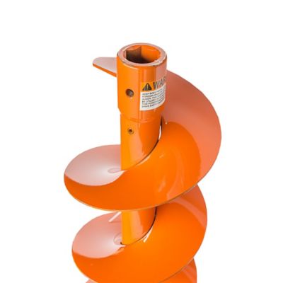 Brave Earth Auger Bit, 10 x 36in., 1-3/8 in. Hex