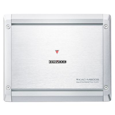 KENWOOD KAC-M8005 1,600 W-Max 5-Channel Marine Amp