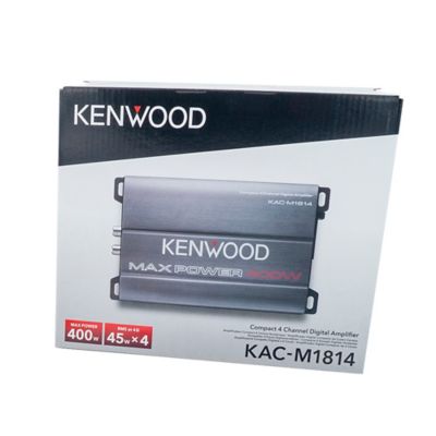 Image showing  MaxPower Series KAC-M1814 400 W-Max 4-Channel Compact Marine, Powersports, Automotive Amp