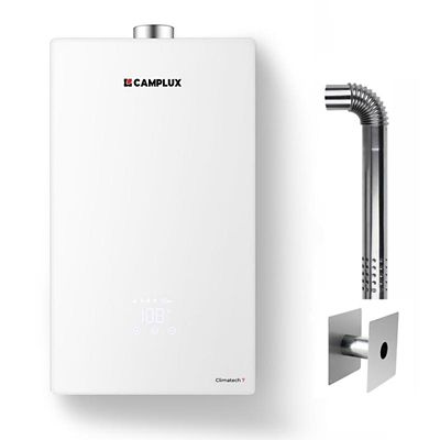 Camplux Climatech 7, 4.22 GPM Indoor Propane Tankless Water Heater with Vent Kit, 102,000 BTU, 120 V for home