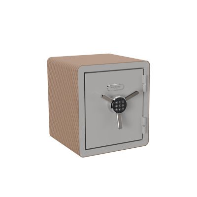 Sanctuary 1.7 cu. ft. Electronic Lock Select Fire/Waterproof Home and Office Safe with Fabric, Frost Gray Gloss Metallic