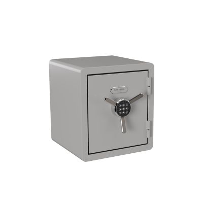 Sanctuary 1.7 cu. ft. Electronic Lock Select Fire/Waterproof Home and Office Safe, Frost Gray Gloss Metallic
