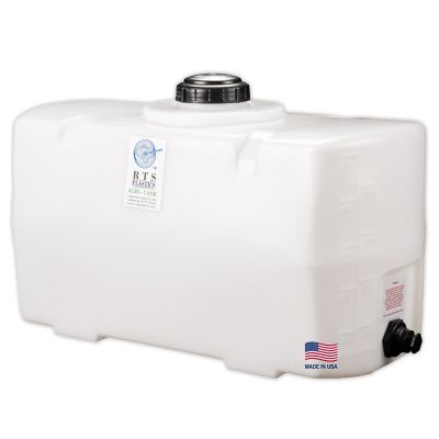 RTS Home Accents Polyethylene PCO-50 gal. Tank For Water and Non-Flammable Liquids - Natural