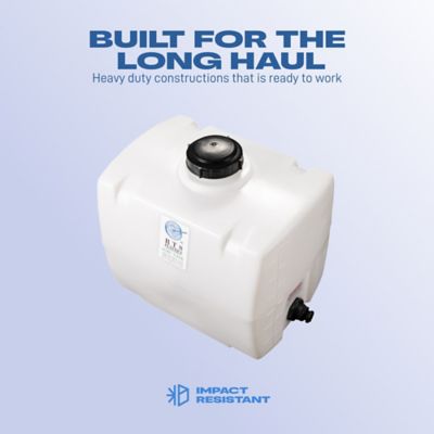 Image showing  Polyethylene PCO-30 gal. Tank For Water and Non-Flammable Liquids - Natural