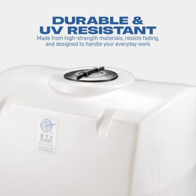 Image showing  Polyethylene PCO-100 gal. Tank For Water and Non-Flammable Liquids - Natural