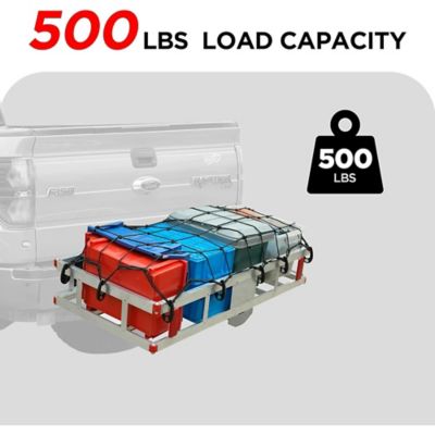 Image showing  500 lb. Aluminum Hitch Cargo Carrier