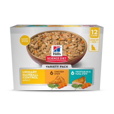 Hill's Science Diet Science Diet Adult Urinary & Hairball Control Variety Pack