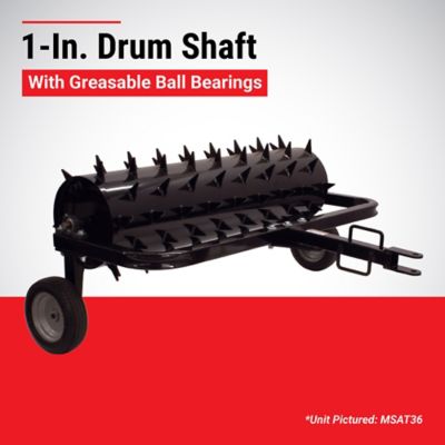 Image showing  Spike Aerator 48 in. Tow-Behind