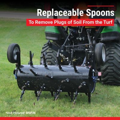 Image showing 3 th Maxim Plug Aerator 48 in. Tow-Behind