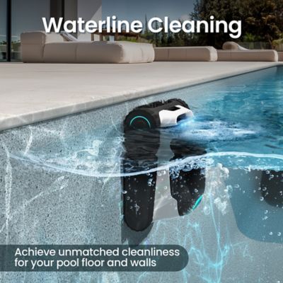 Image showing  Scuba N1 Cordless Robotic Pool Cleaner Vacuum for In-Ground Pools up to 1600 sq. ft., Lasts 150 min.