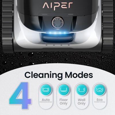 Image showing 5 th Aiper Intelligent Scuba N1 Cordless Robotic Pool Cleaner Vacuum for In-Ground Pools up to 1600 sq.ft., Lasts 150 min.