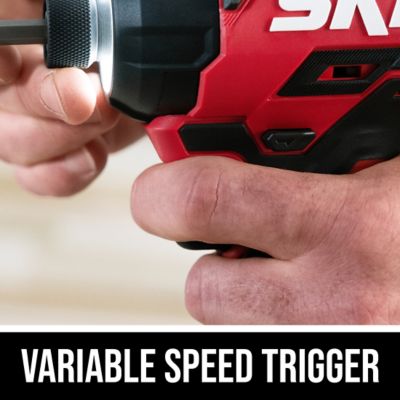 Image showing 5 th SKIL Power Core 20 Brushless 20 V 1/4 in. Hex Compact Impact Driver