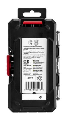 Image showing  10 pc. Hex Shank Carbide Hammer Drill Bit Set
