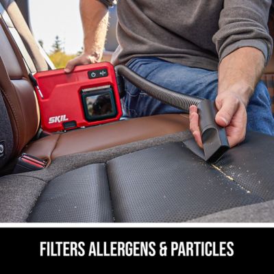 Image showing 5 th SKIL 12/20 V Brushless Slim Vacuum, 20 V Kit