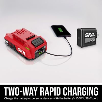 Image showing 6 th SKIL 12/20 V Brushless Slim Vacuum, 20 V Kit