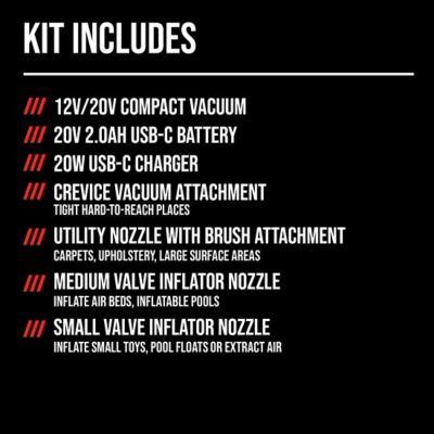 Image showing 7 th SKIL 12/20 V Brushless Slim Vacuum, 20 V Kit