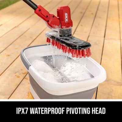 Image showing  12/20 V Power Scrubber, 20 V Kit