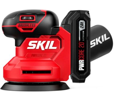 SKILSkil PWR CORE 20, Brushless 20V Random Orbital Sander Kit