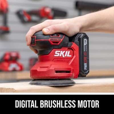 Image showing  Power Core 20, Brushless 20 V Random Orbital Sander Kit