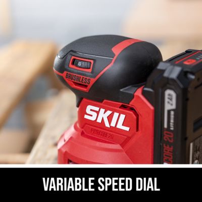 Image showing  Power Core 20, Brushless 20 V Random Orbital Sander Kit
