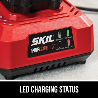 Image showing 3 th SKIL Power Core 20, 2 x 2.0Ah Battery and Charger Starter Kit