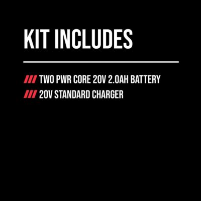 Image showing 4 th SKIL Power Core 20, 2 x 2.0Ah Battery and Charger Starter Kit