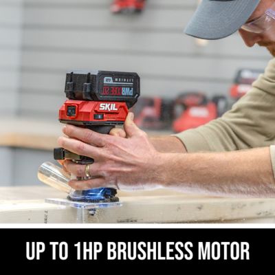 Image showing 1 th Skil 20 V Brushless Compact Router Kit