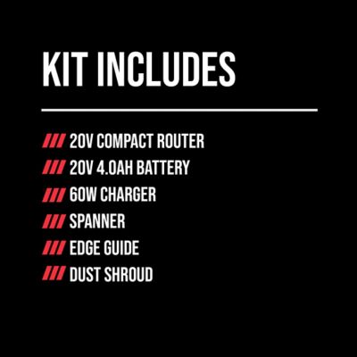 Image showing 6 th Skil 20 V Brushless Compact Router Kit