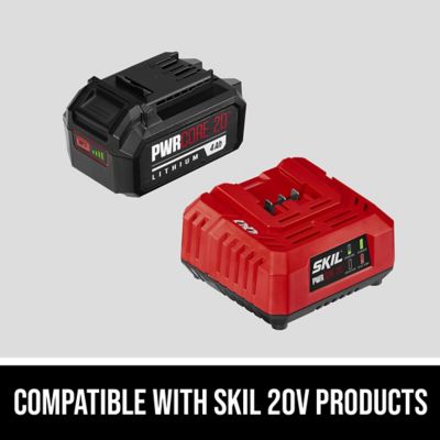 Image showing 1 th SKIL Power Core 20, 20 V 4.0Ah Battery and Charger Starter Kit