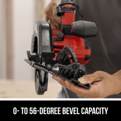 Image showing 4 th SKIL Power Core 20 Brushless 20 V 7-1/4 in. Circular Saw Kit