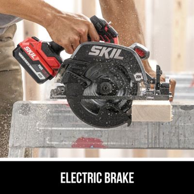 Image showing 5 th SKIL Power Core 20 Brushless 20 V 7-1/4 in. Circular Saw Kit