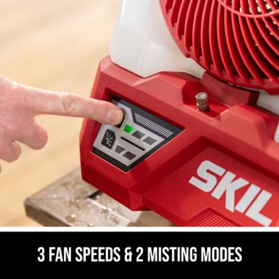 Image showing 3 th Skil 12/20V, 7 in. Misting Fan, 20 V Kit