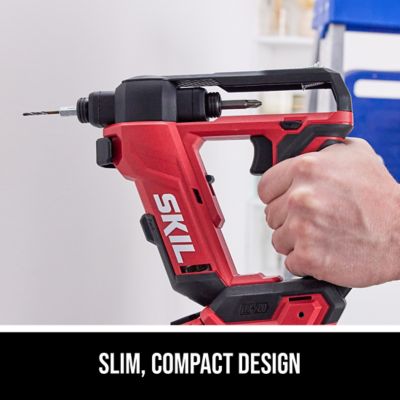 Image showing 2 th SKIL 12/20 V Brushless Flip Drill, 20 V Kit