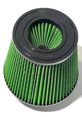Green Filter Cone Filter ID 5.0 in. ODBase 8.0 in. ODTop 5.25 in. L 7.25 in. Flange 2 in.