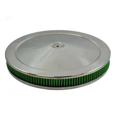 Green Filter Air Cleaner Assembly flat plate 14 in. Air Cleaner Height 2 in.
