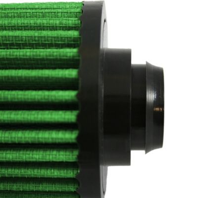 Image showing 1 th Green Filter Push in Breather OD 1.25 in. OD 3 in. L 2.5 in. No Deflector Shield