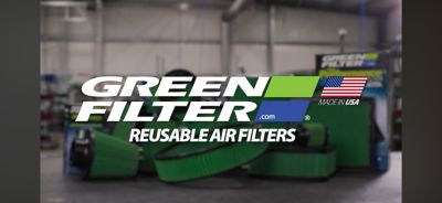 Image showing 5 th Green Filter Classic Round filter ID 12 in. OD 14 in. H 4 in.