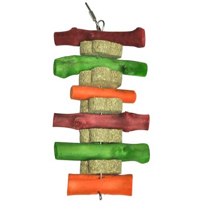A&E Cage Colored Circle Hay Chew Stackers
