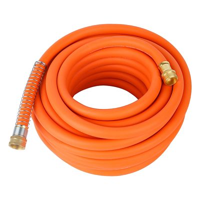 Eisen Rubber Garden Hose Solid Brass Fittings Flexible Lightweight Water Hose for All-weather Outdoor/Car wash