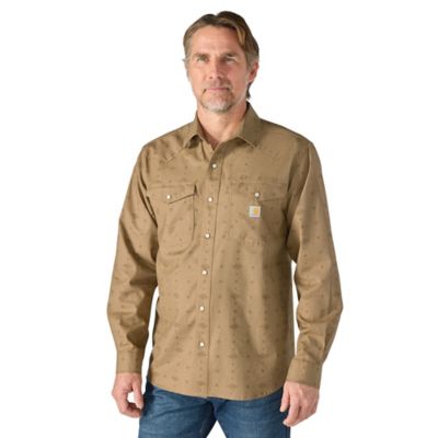 Carhartt Men's Rugged Flex Montana Relaxed Fit Lightweight Snap-Front ...