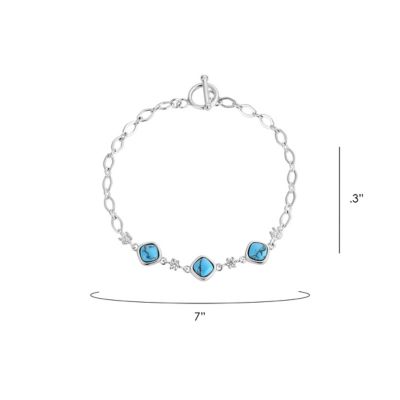Image showing  Canyon Serenade Turquoise Bracelet